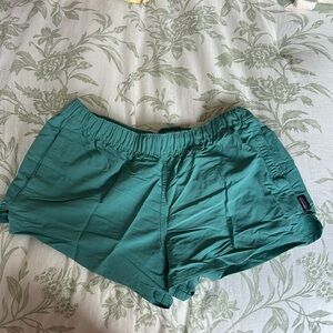 Patagonia Women's Teal Shorts